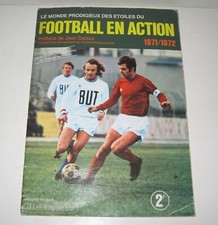 ALBUM AGE FOOTBALL en ACTION  1971-1972 FRANCE PSG OL OM  ASSE BREST type PANINI