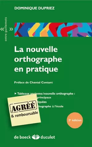 Nouvelle orthographe en - la,