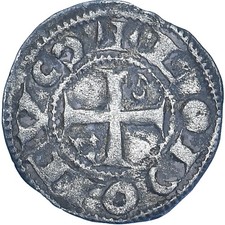 Monnaie, France, Périgord, Obole, Périgueux?, TTB+, Argent