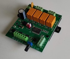 5320# carte commande 2 aiguillages avec indication de position  - train