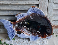 ANCIEN PLAT POISSON BARBOTINE VALLAURIS