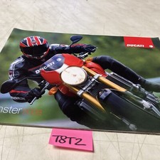 Ducati Monster 2008 695 S4R SR S2R 1000  prospectus brochure catalogue dépliant