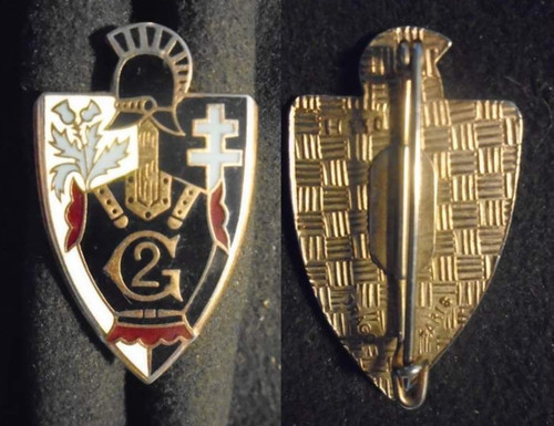 Insigne militaire 2 - militaire, 2°