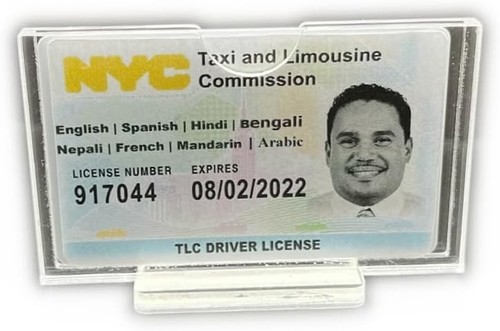 Nyc tlc license - tlc, holder