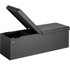 Banc de Rangement Noir