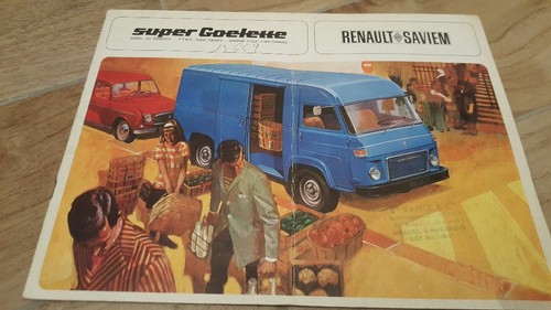 Catalogue depliant renault - ,