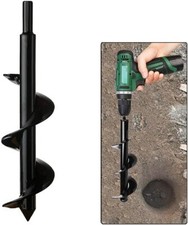 Jardin Foreuse Tige hexagonale Acier Inoxydable Tarière Thermique Creuser plante