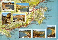 83-LA COTE D AZUR CARTE MICHELIN-N�C4094-B/0167