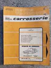 RTA Carrosserie - PEUGEOT 504 - n°29C 1970 - Revue Technique Automobile