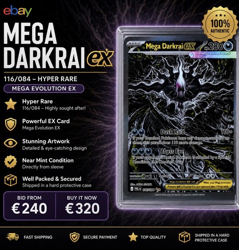 Mega darkrai 116 - ex, 116/084