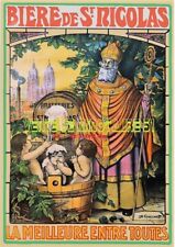 Bière de Saint Nicolas - enfants dans le baquet -  A3 Plastifiée