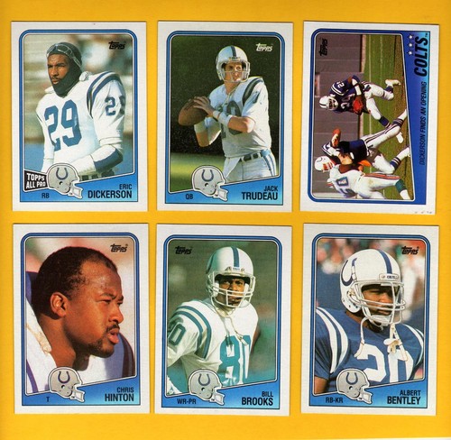 1988 topps indianapolis colts - 1988,