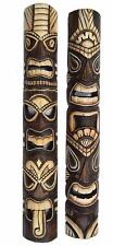 2 Tiki Masques 100cm Hawaii
