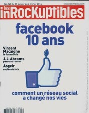 Les inRockuptibles n°948 : Facebook 1... - Collectif - V297317