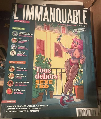 Immanquable sexe bd 22 - hs,
