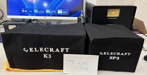 Elecraft k3s and sp3 dust - sp3,