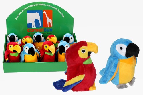 Peluche perroquet cacatoès - peluche,