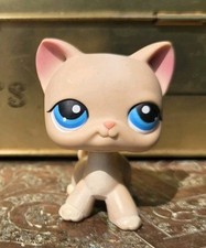 Litllest Petshop chat chartreux #228 Hasbro authentique 2004