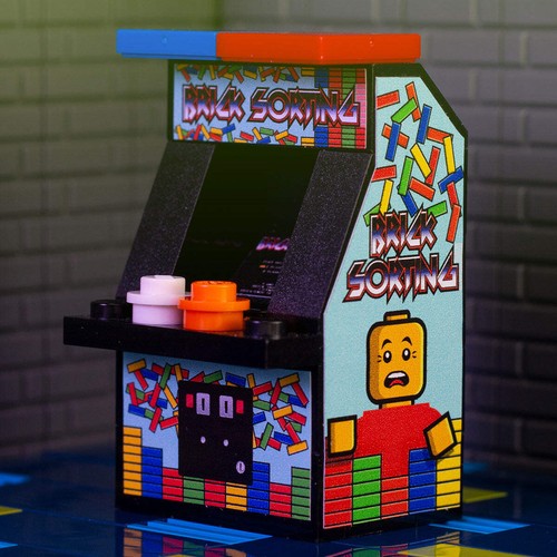 Brick sorting custom arcade - sorting,