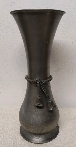 Vase etain fait main - etain,
