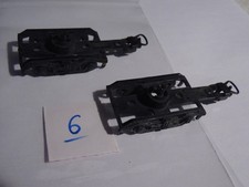 LOT 2 BOGIES avec ou sans ESSIEUX  pour wagon voyageur/marchandise LIMA HO 6
