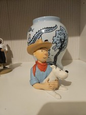 Buste Kuifje Tintin Cowboy Et