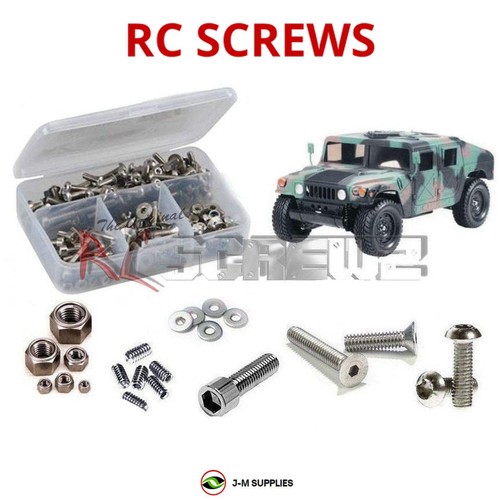 Rcscrewz stainless screw kit - stainless,