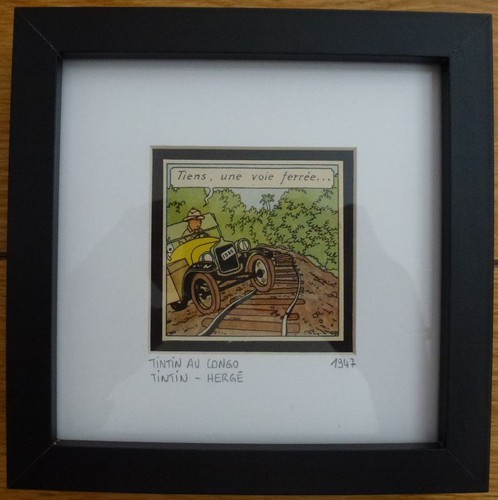 Tintin congo hergé - au,