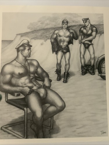 Tom finland lithograph - tom, of