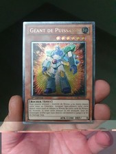 Géant de Puissance STBL-FR007 Ultimate Carte Yugioh 1st
