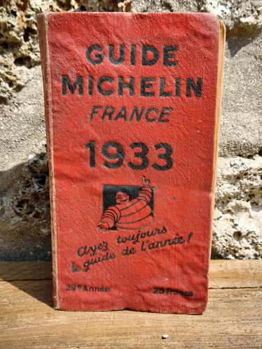 Guide michelin france 1933 - michelin,