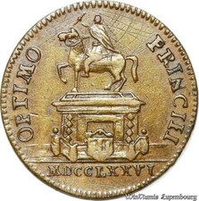 C1673 Token France Louis XVI 1774 1793 Optimo Principi Reich 1776  - Make offer