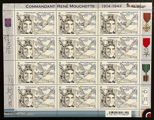 Timbre feuille 2023 poste - timbre,