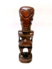 Statuette en bois polynésienne " Tiki "