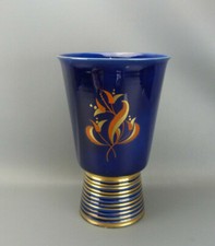 Ravissant vase bleu cobalte en