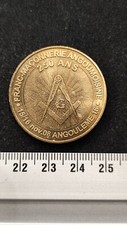 JETON 250 ANS FRANC-MACONNERIE