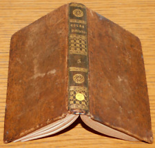 1820 LIVRE ANCIEN COURS D'HISTOIRE ROMAIN à usage de jeunesse LYON RUSAND cartes