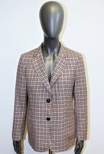 Vintage 80s Blazer Jacket Wool Tweed BURBERRYS 14UK Made in England