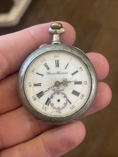 MA COLLECTION Montre Gousset CHRONO FEUVRIER mécanique mouvement ARGENTAN Épinal