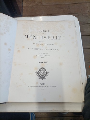 Journal menuiserie adolphe - menuiserie,