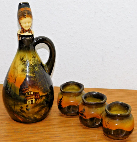 Vintage pichet majolika - vintage,