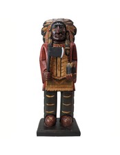 Totem Chef Indien d'Amérique