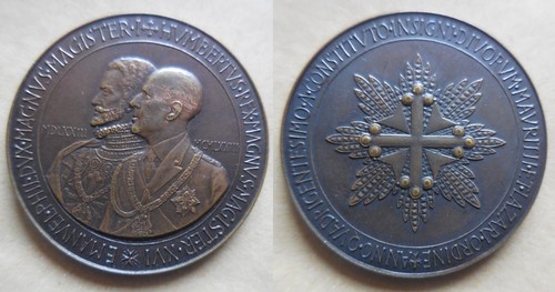 Médaille umberto 400e - médaille,