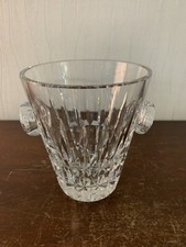 Seau à glace en cristal de Saint Louis