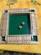 jeu bois shut the box