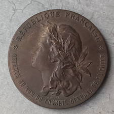 Médaille sté agriculture - médaille, d