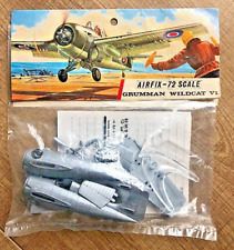 Maquette Airfix avion Grumman Wildcat V1 Complet - 1/72ème - Jouet ancien