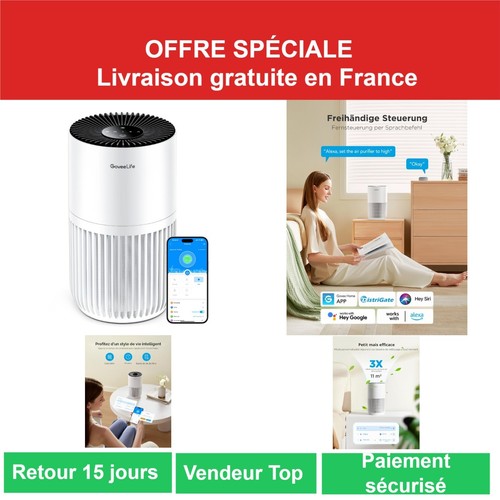 Purificateur air goveelife - purificateur, d'air