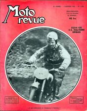 MOTO REVUE . N° 1168 . 2 janvier 1954 . Essai 125 DMS Malterre Briban .