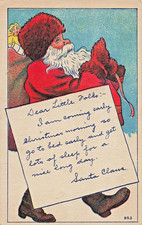 Père Noël Lettre À Petit